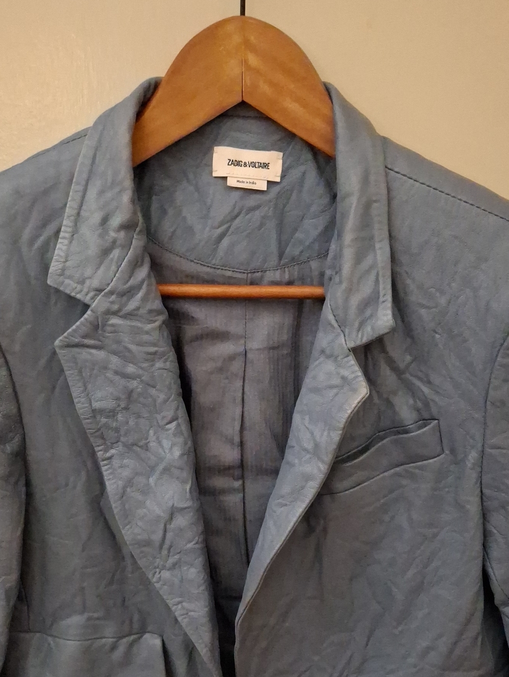 Zadig & Voltaire Light Blue Women's Blazer Jacket_1 - Picture 3 of 7